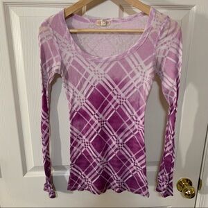 EUC Sugar Tart Ombré Burnout Thermal